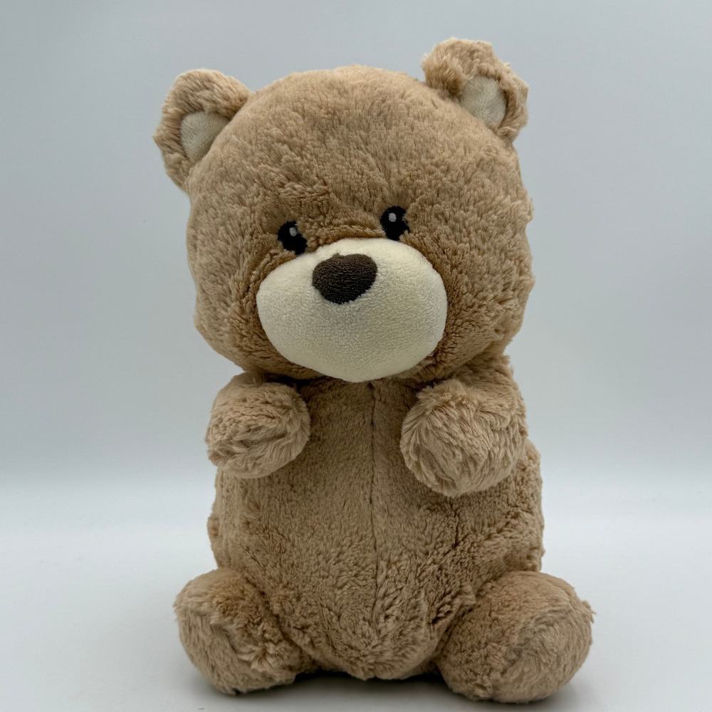 Kellytoy Jazwares Tan Brown Teddy Bear Plush Stuffed Animal 10 Inch